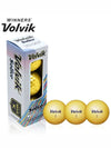 Golf ball Solice metal coating pearl high repulsion 3 piece 3 balls - VOLVIK - BALAAN 3