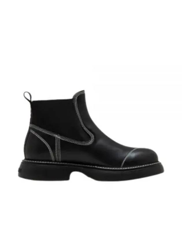 Everyday Low Chelsea Boots Black - GANNI - BALAAN 2