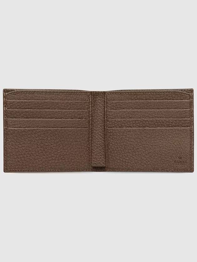 Ophidia GG Half Wallet Beige Ebony - GUCCI - BALAAN 5