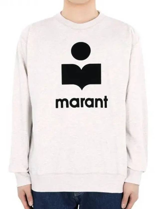 Mikoy Logo Cotton Sweatshirt Ecru - ISABEL MARANT - BALAAN 2