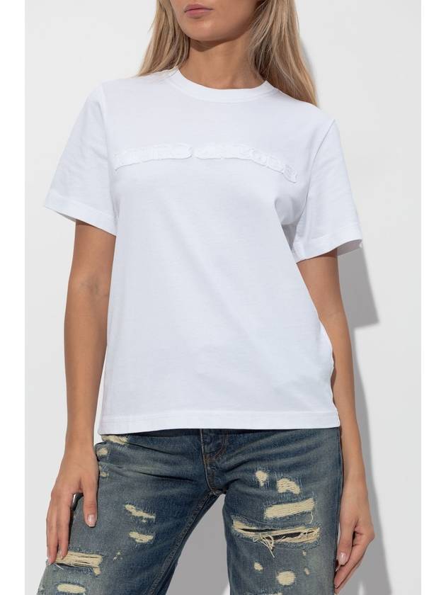 Marc Jacobs Cotton T-shirt, Women's, White - MARC JACOBS - BALAAN 3