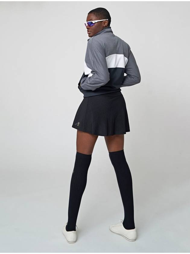 Crop Zip-Up Jacket Dark Grey - ATHPLATFORM - BALAAN 6