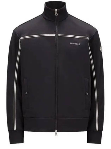 8G00007 899A1 999 Logo Zip up Jacket - MONCLER - BALAAN 1