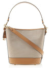 Women's Field Canvas Bucket Bag CH739 NATURAL CANVAS TAN - COACH - BALAAN 3