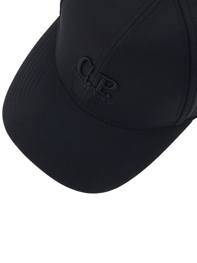 Men's Logo Ball Cap Black - CP COMPANY - BALAAN 8