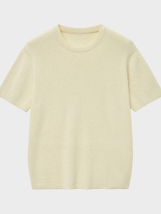 Lux Cotton Basic Half Knit Ivory - NOIRER - BALAAN 2