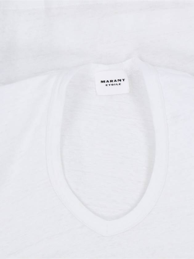 MARANT ETOILE T-shirts and Polos White - ISABEL MARANT - BALAAN 3