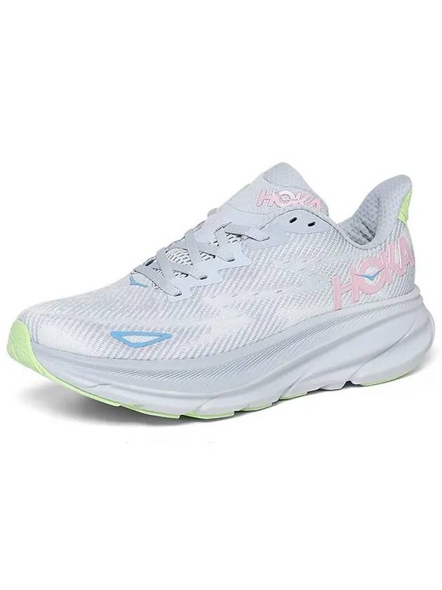 Clifton 9 Low Top Sneakers Grey - HOKA ONE ONE - BALAAN 8