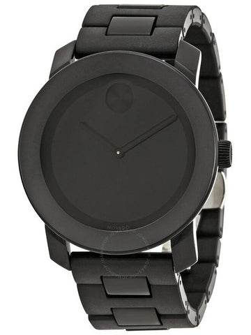 Movado Bold Large Black Dial Black TR90 Composite Men's Watch 3600047 - MOVADO - BALAAN 1