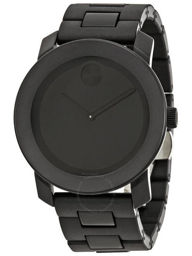 Movado Bold Large Black Dial Black TR90 Composite Men's Watch 3600047 - MOVADO - BALAAN 1