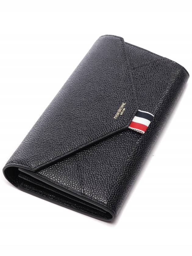 Envelope Continental Long Wallet Black - THOM BROWNE - BALAAN 6