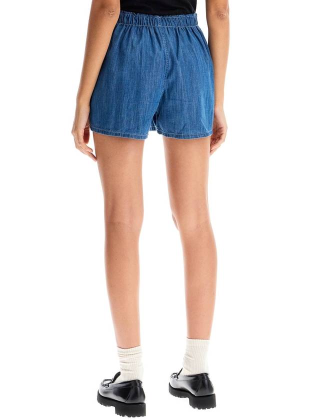 chambray shorts - HOMMEGIRLS - BALAAN 3