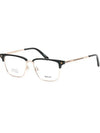 Eyewear Square Glasses Black Gold - BALLY - BALAAN 8