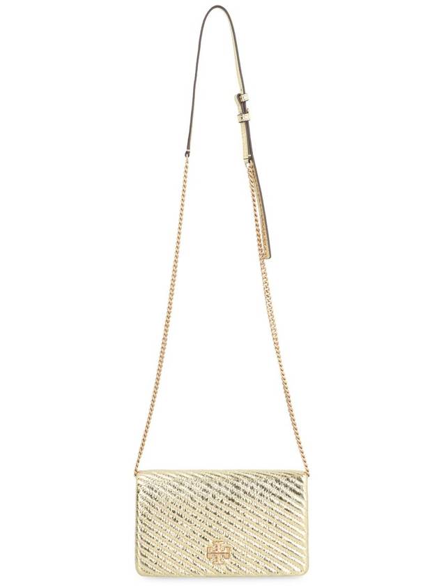 Tory Burch Kira Leather Wallet On Chain - TORY BURCH - BALAAN 5