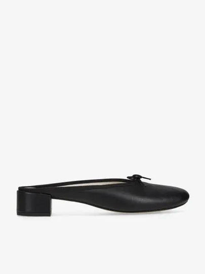 Women s Camille Bow Detail Leather Mule Black - REPETTO - BALAAN 2