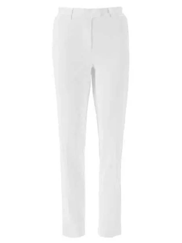 Women's Lux 4 Way Stretch Twill Straight Pants Snow - G/FORE - BALAAN 2