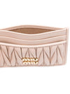 Materasse Nappa Leather Card Wallet Powder Pink - MIU MIU - BALAAN 4