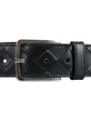 Intrecciato Belt Black - BOTTEGA VENETA - BALAAN 10