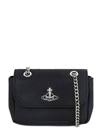 Small Pulse Women s Chain Cross Bag 5C01000CW S000B N401 - VIVIENNE WESTWOOD - BALAAN 2