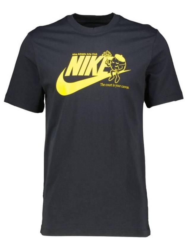 Sportswear Art Is Sport Short Sleeve T-Shirt Black - NIKE - BALAAN 2