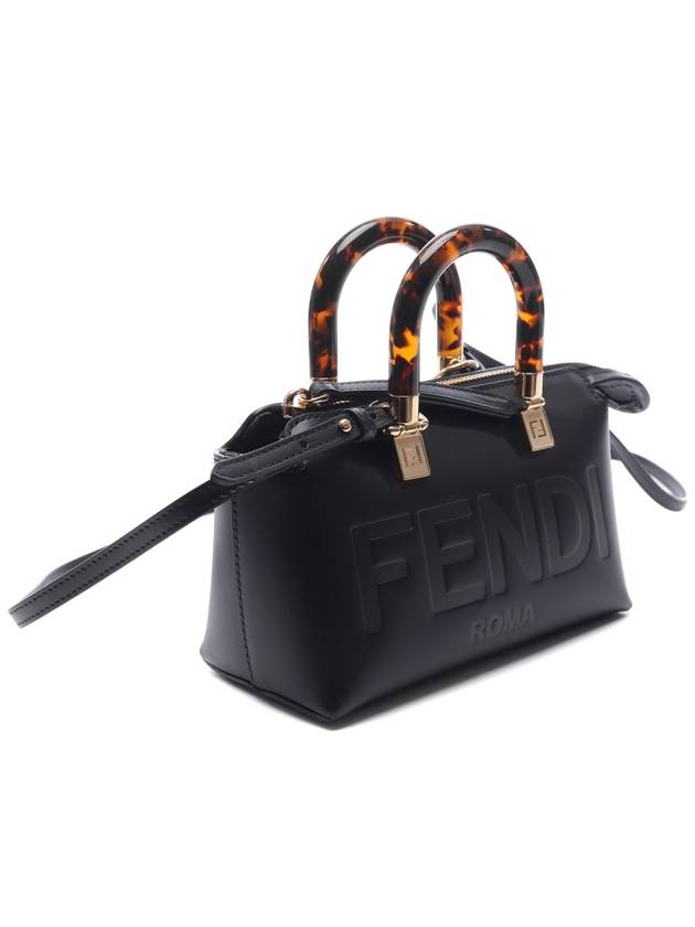 By The Way Small Leather Tote Bag Black - FENDI - BALAAN 4