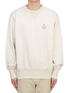 Mike Cotton Logo Sweatshirt Ecru - ISABEL MARANT - BALAAN 2