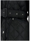 Diamond Quilted Nylon Jacket Black - BURBERRY - BALAAN 5