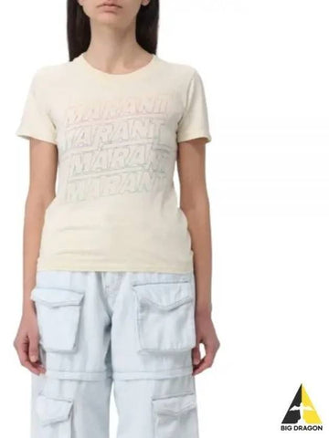 ZILIANI TS0148FA B1N09E 23EC logo t shirt - ISABEL MARANT - BALAAN 1