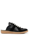 Women's Replica Cut Out Low Top Sneakers Mule Black - MAISON MARGIELA - BALAAN 2