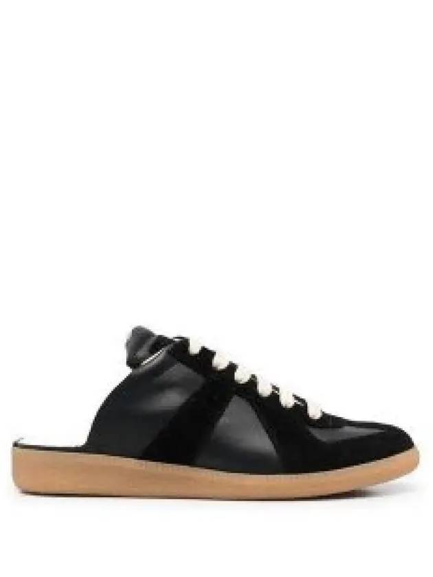 Women's Replica Cut Out Low Top Sneakers Mule Black - MAISON MARGIELA - BALAAN 2