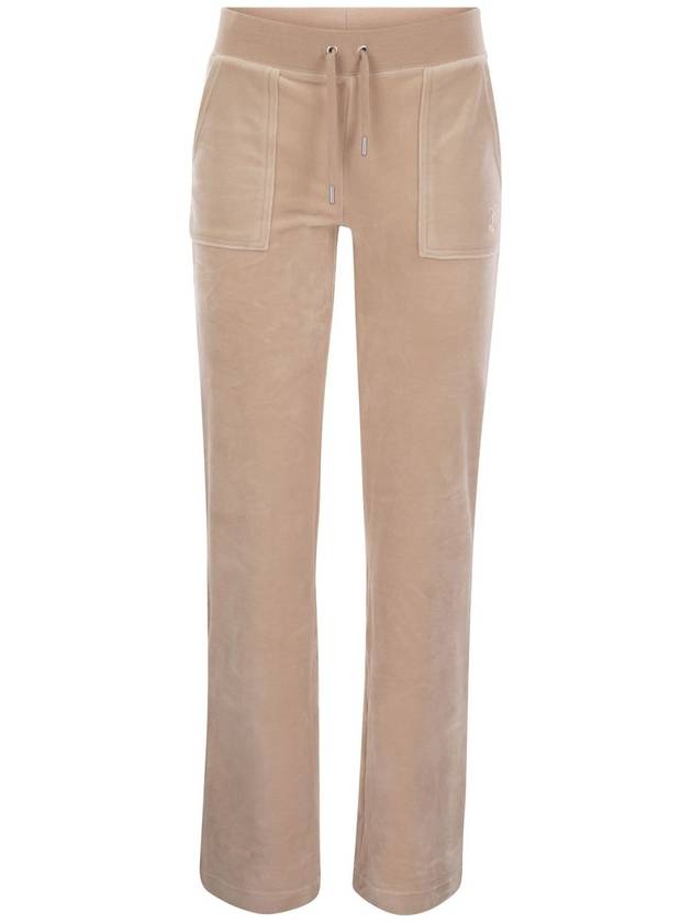 Cotton velvet trousers - JUICY COUTURE - BALAAN 1