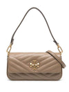 Kira Chevron Flap Small Shoulder Bag Brown - TORY BURCH - BALAAN 1