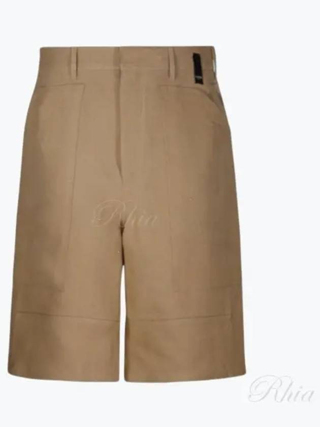 Bermuda Shorts Beige - FENDI - BALAAN 2