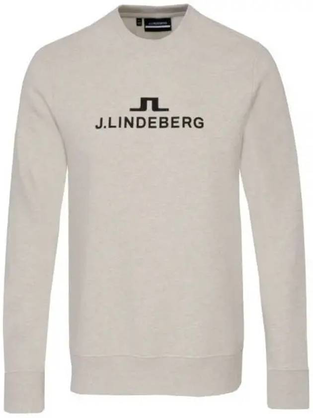 Alpha Crew Neck AMJS08922 C113 Men's Alpha Crew Neck - J.LINDEBERG - BALAAN 2