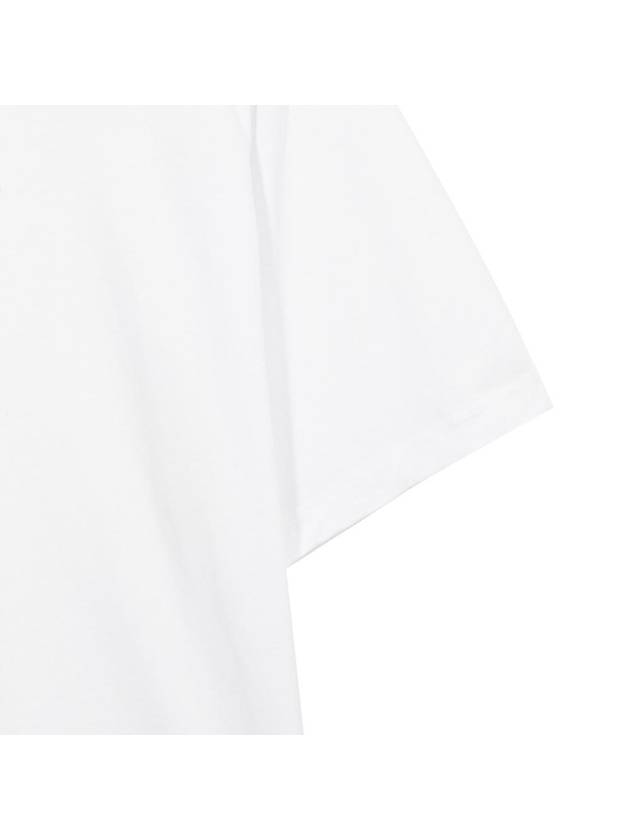 Logo Cotton Short Sleeve T-Shirt White - MARNI - BALAAN 5