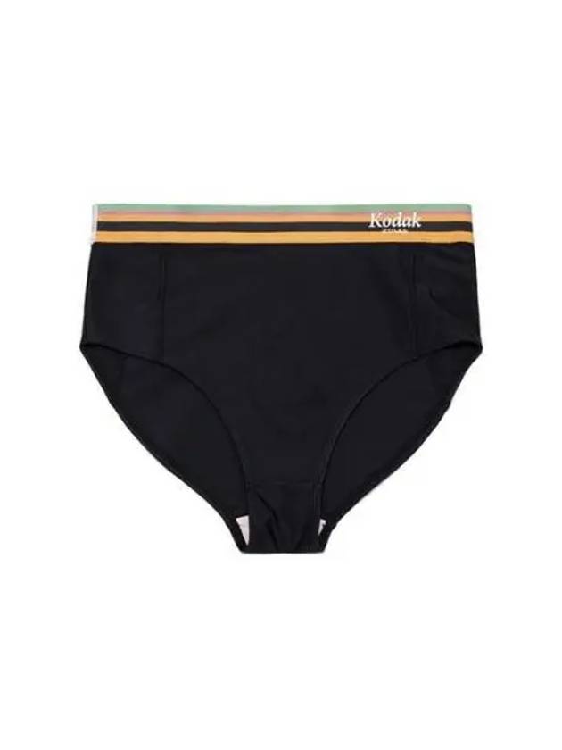 KODAK Apparel Hot Summer Ribbed Swimsuit Bottoms Women BLACK - KODO - BALAAN 1