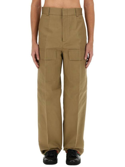 Beige Cotton Trousers 762309ZAPRO9569 B0560992075 - GUCCI - BALAAN 2