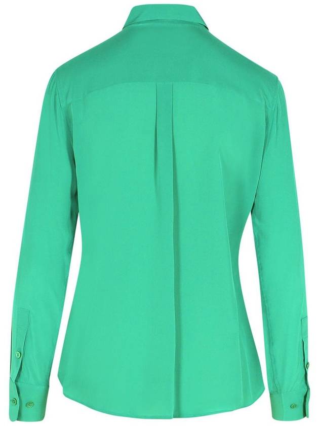 Equipment Green Silk Shirt - EQUIPMENT - BALAAN 3