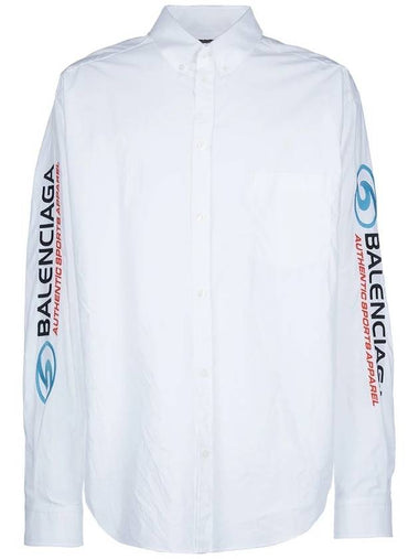 BALENCIAGA SHIRT VOTTON POPLIN - BALENCIAGA - BALAAN 1