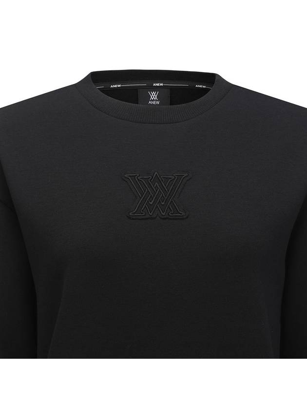 Official WOMEN LOGO POINT SWEATSHIRT BK - ANEWGOLF - BALAAN 4