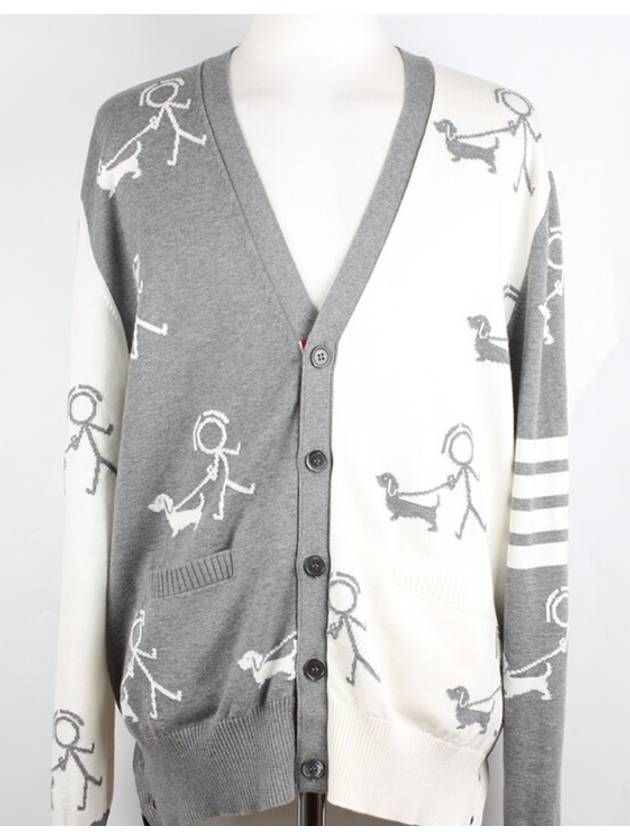 4 Bar Mr Tom Hector Cardigan 5 - THOM BROWNE - BALAAN 3