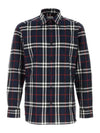 checked cotton shirt - BURBERRY - BALAAN 2