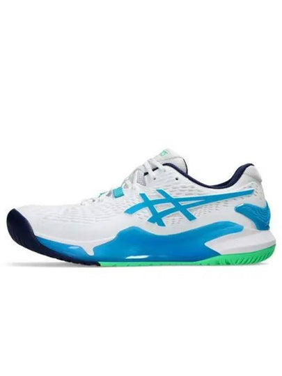 23 Gel Resolution 9 Low Top Sneakers Blue White - ASICS - BALAAN 2