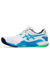 23 Gel Resolution 9 Low Top Sneakers Blue White - ASICS - BALAAN 1