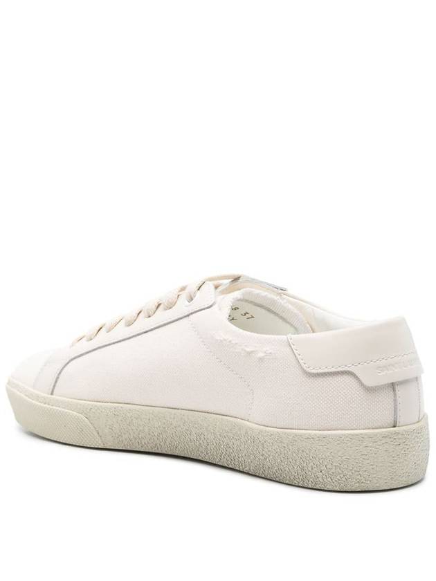 Court Classic SL/06 Sneakers Cream - SAINT LAURENT - BALAAN 4