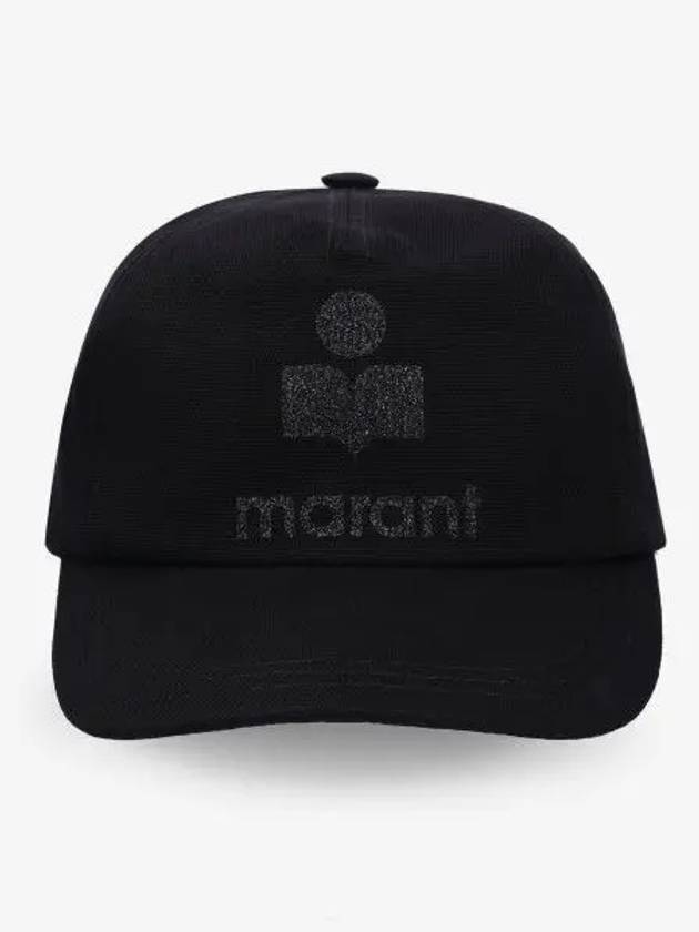 Tyron Embroidery Logo Ball Cap Black - ISABEL MARANT - BALAAN 2