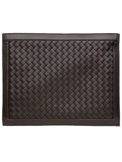 Intrecciato Weave Clutch Bag Brown - BOTTEGA VENETA - BALAAN 2