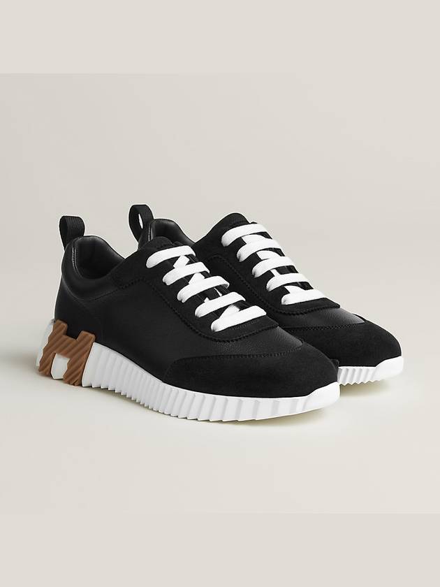 Bouncing Low Top Sneakers Noir - HERMES - BALAAN 9