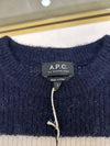 Women s Striped Alpaca Wool Knit Navy WPAAXF23100IAK - A.P.C. - BALAAN 3