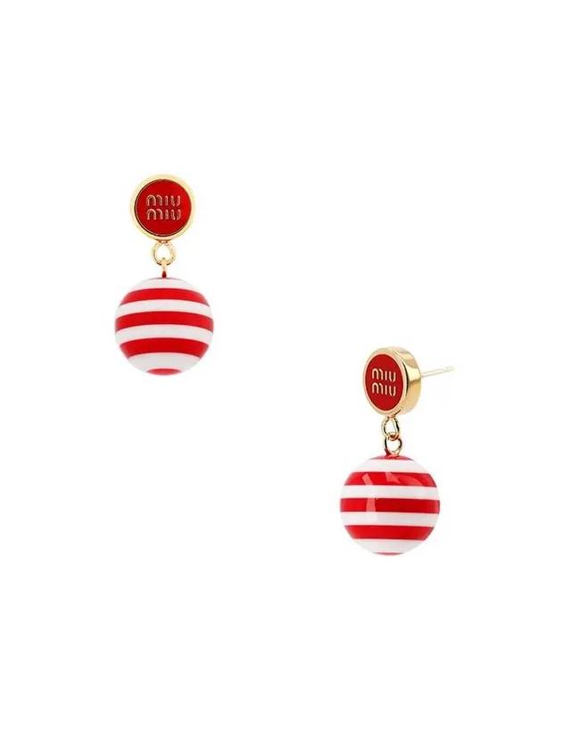 5IO110 2F79 F0011 Women Earrings - MIU MIU - BALAAN 2